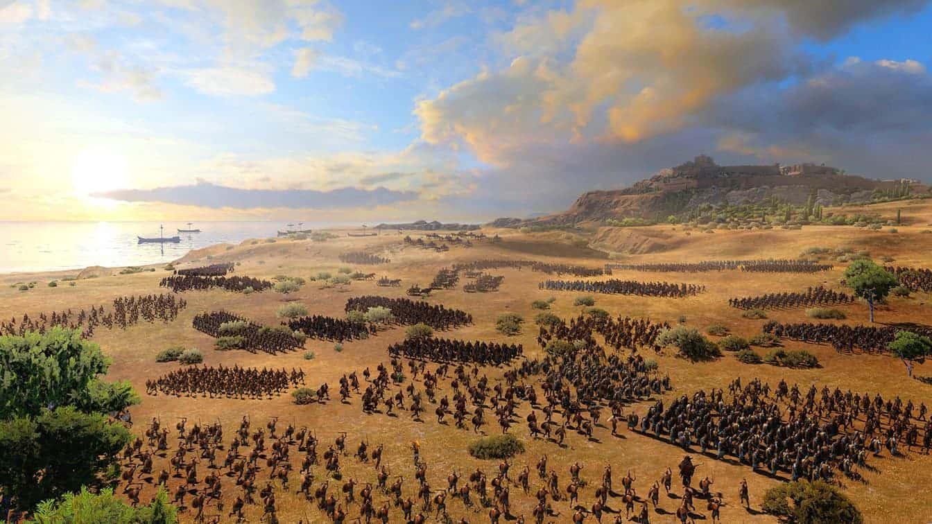 Total War Saga: Troy сюжет игры