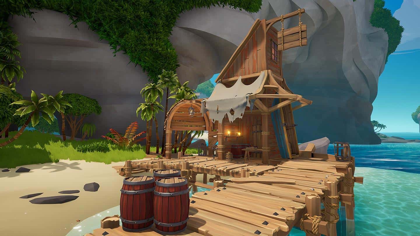 Blazing Sails: Pirate Battle Royale локации в игре