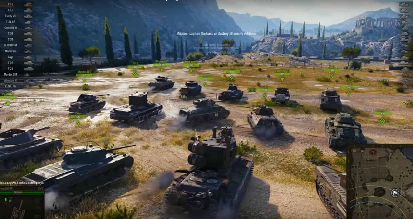 World of Tanks особенности симулятора