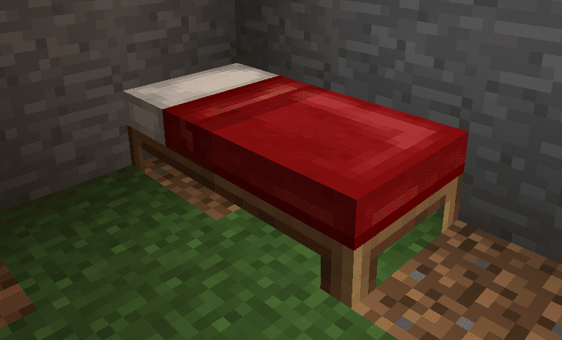 Кровать Майнкрафт секреты