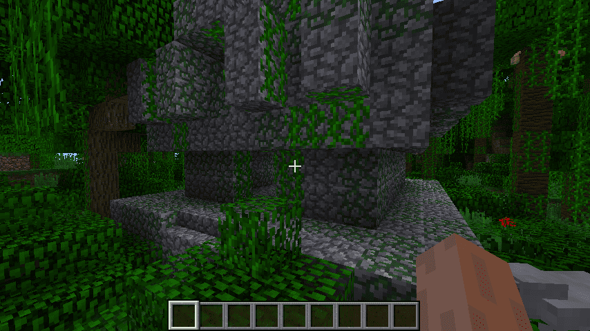 Храм в джунглях Minecraft