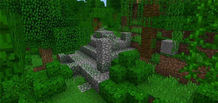 Храм джунглей Minecraft