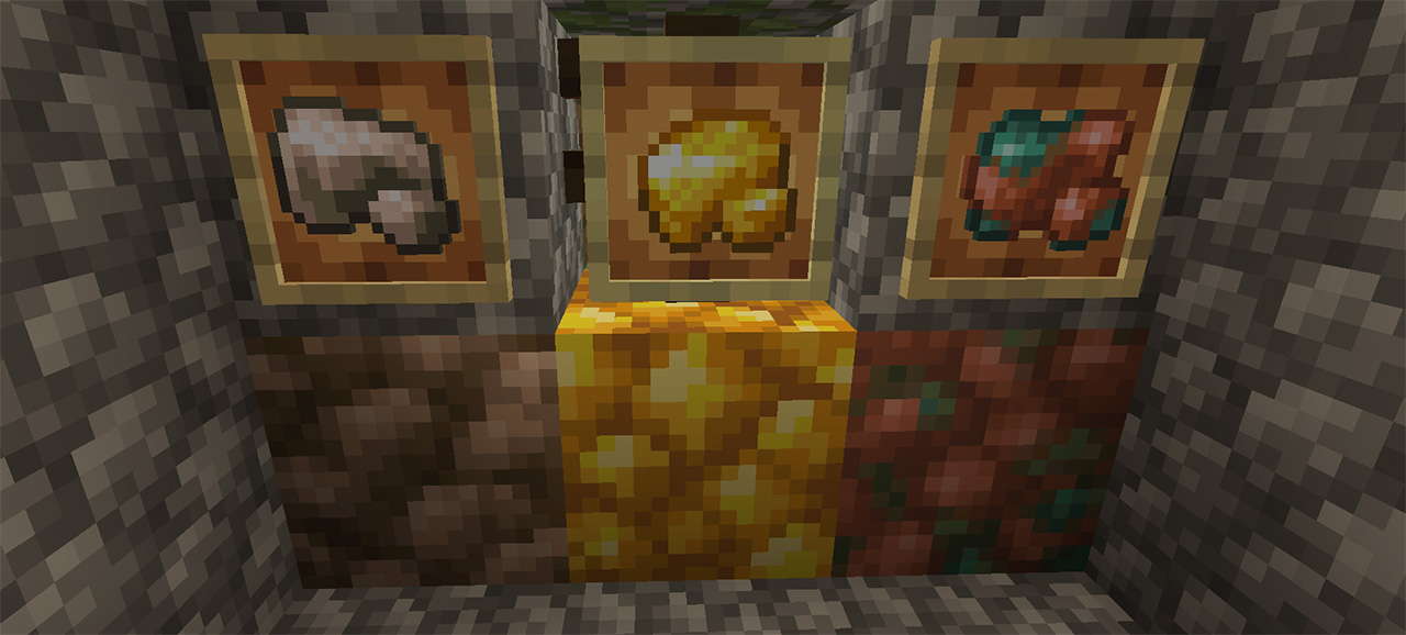 Необработанное золото Minecraft гайд