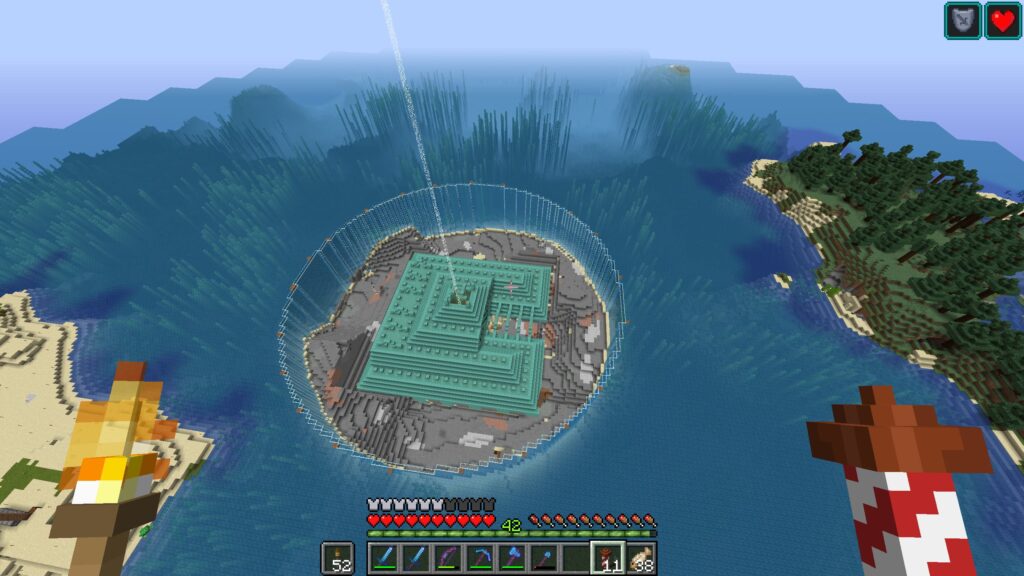 Моды на подводную крепость в Minecraft