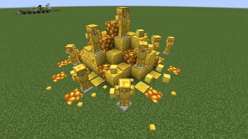Необработанное золото Minecraft секреты